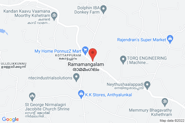 Photo printed mug location  Alppara(CHITTOOR, Ramamangalam - Thodupuzha Rd, CHITTOOR, Kerala 685608, India