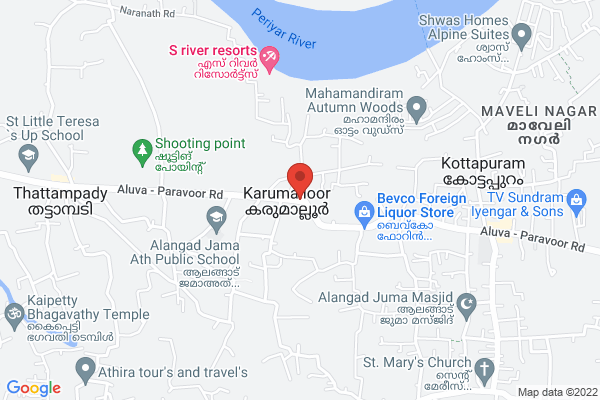 House For Rent location  Aluva - Paravoor Rd Karumalloor Ernakulam