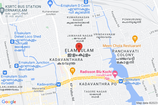2 bhk apartment for rent location  Elamkulam Kochi Ernakulam