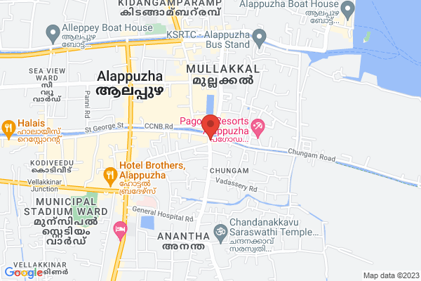 3 BHK Villa Alappuzha Town For Rent location  Kallupalam, Thangassery, F8VV+RGM, Chungam, Alappuzha, Kerala 688011, India