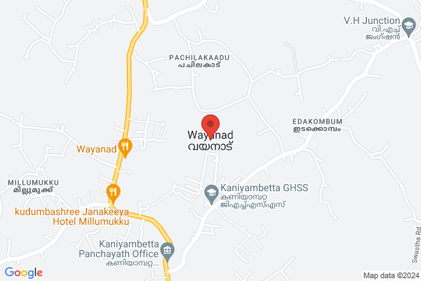 QB Stay-R17W CIR Honeymoon Cottage location  Wayanad Wayanad KL
