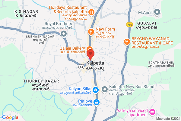 R24W KBR VALLEY VIEW VILLA AC location  Kalpetta Wayanad KL
