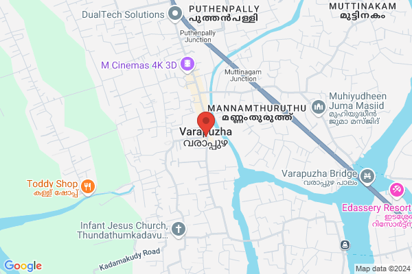K7K RWV  1VILLA location  Varapuzha Ernakulam KL
