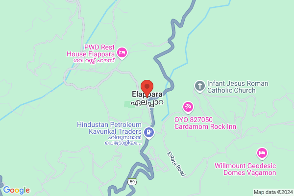 R10V BBR  ROYAL SUIT ROOM location  Elappara Idukki KL