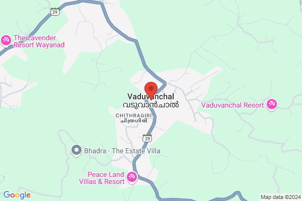 R38W CBR PREMIUM COTTAGE location  Vaduvanchal Wayanad KL