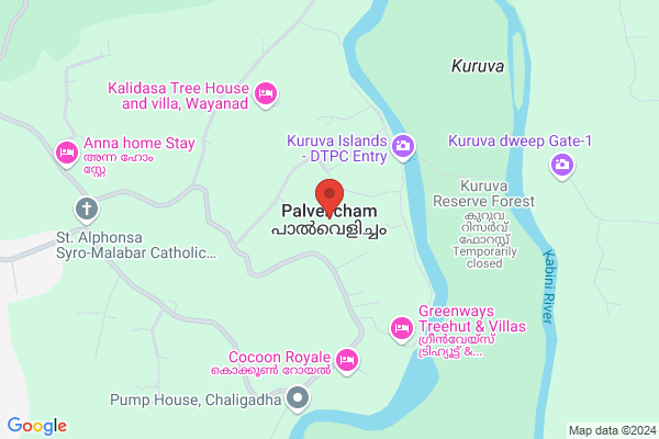 R41W MM WOOEN COTTAGE location  Palvelicham Wayanad KL