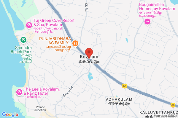 R10KVLM USLBH GRAND FAMILY SUITE location  Kovalam Thiruvananthapuram KL