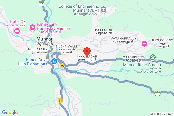 R152M H CMHI DELUXE ROOM location  Ikka Nagar Munnar Idukki