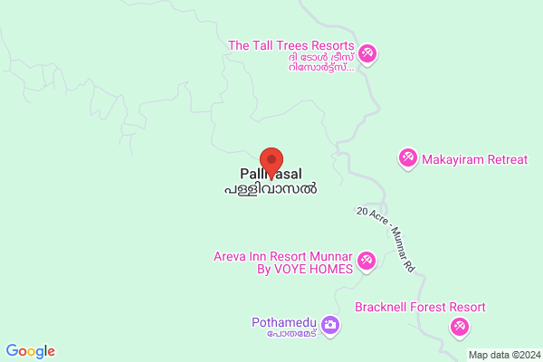 R154MH NDPV STANDARD ROOM WITH BALCONY location  Pallivasal Idukki KL