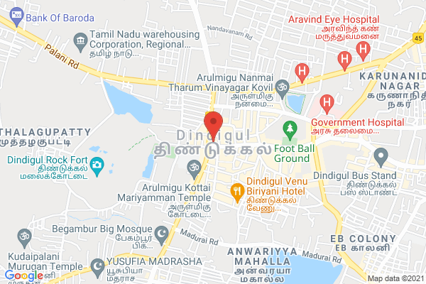Gends Eva SDL location  Dindigul, Tamil Nadu 624001, India