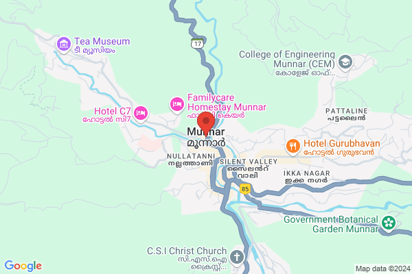 R162M ECD VALLEY VIEW SUITE location  Munnar Idukki KL