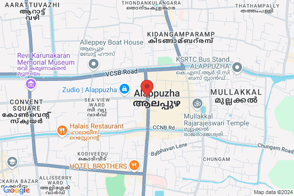 R9A CLV HONEYMOON SUIT location  Alappuzha Alappuzha KL