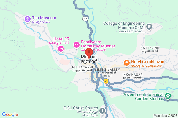 R52W OR STANDARD ROOM DOUBLE location  Munnar Idukki KL
