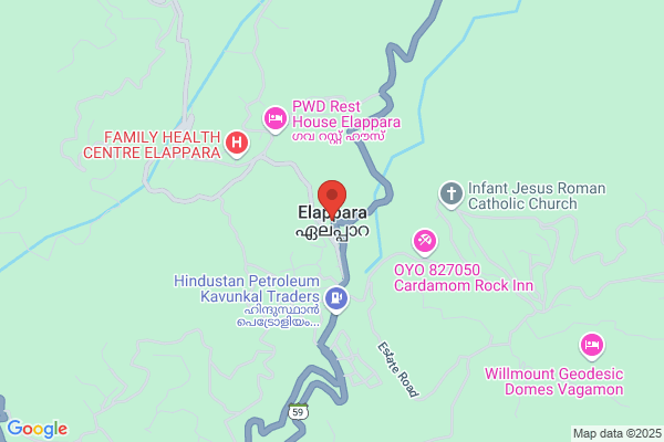 QB STAY - R21V NSUH  LAVENDER CHAMBER location  Elappara Idukki KL