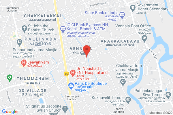 Website Design & Development location  Chakkaraparambu, Vennala, Ernakulam, Kerala, India