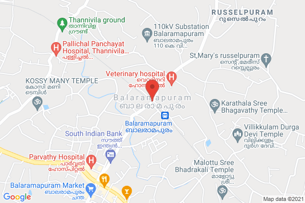 food and other products delivery location  Balaramapuram, Kerala, India