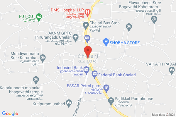 മലപ്പുറം ചേളാരി location  Chelari, Kerala, India
