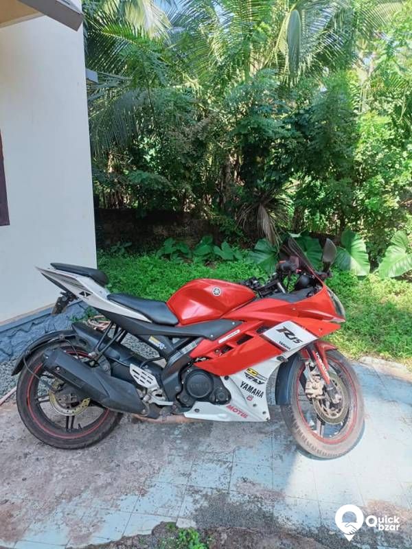 R15 with new helmet