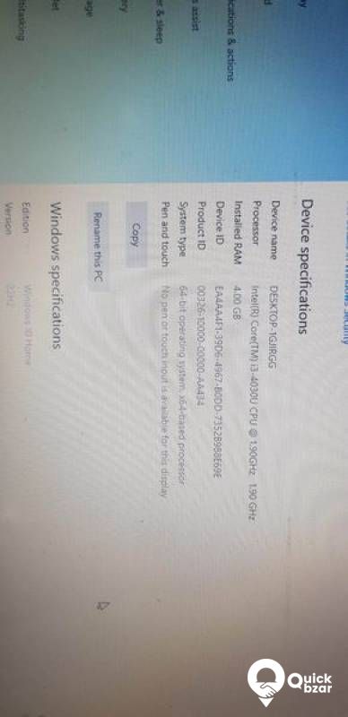 Used Acer Core i3 4th gen laptop for sale