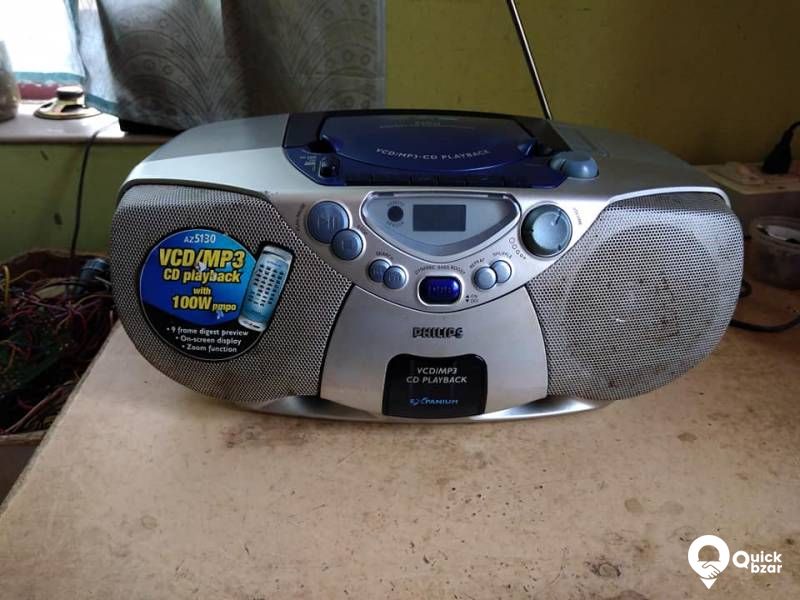 Philips stereo boom box