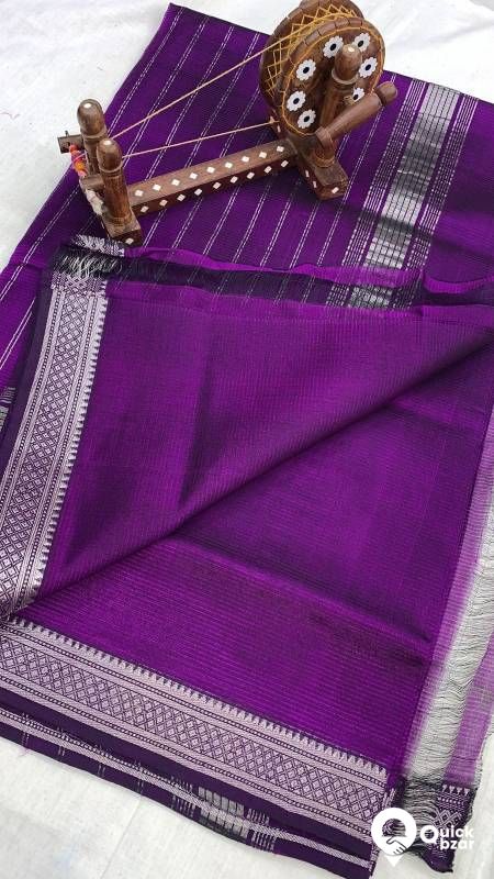 Pure Mangalgiri Handloom Pattu Sarees Silk Cotton