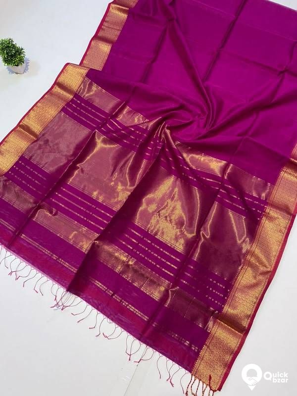 Handwoven Maheshwari Silk Cotton sarees