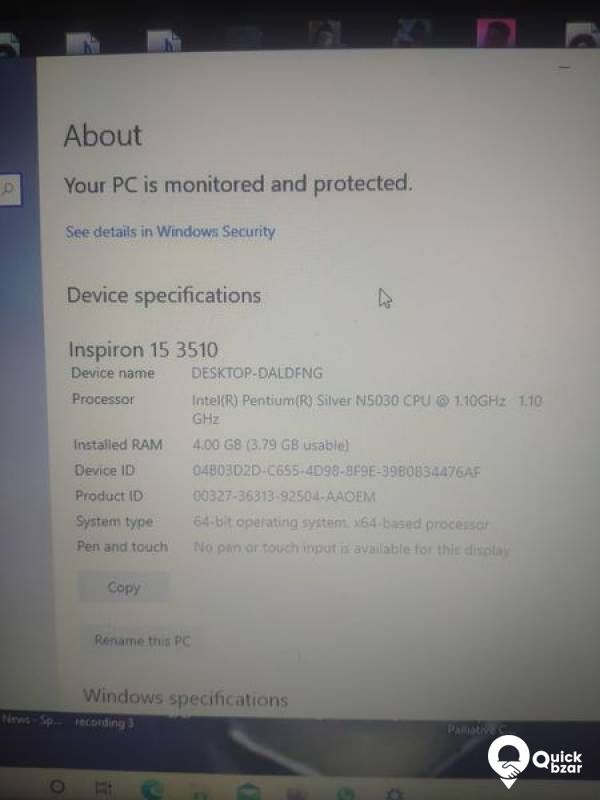 Laptop for sale