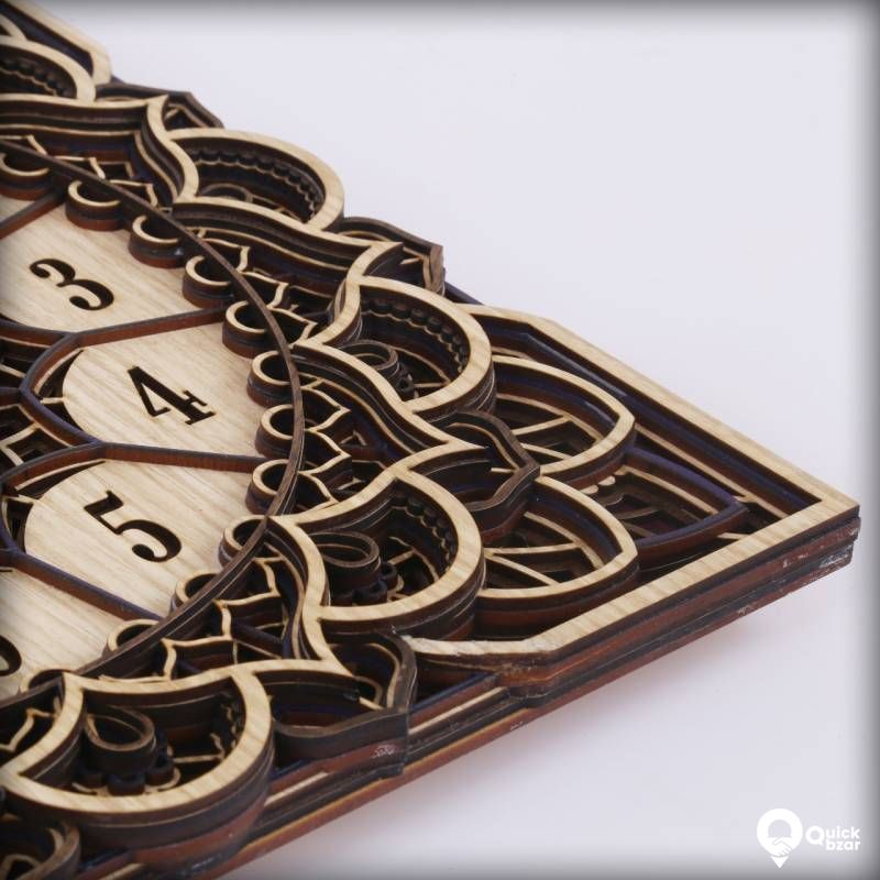 Mandala design wall clocks