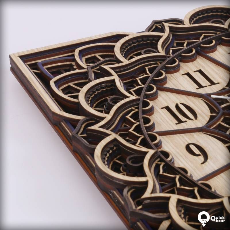 Mandala design wall clocks