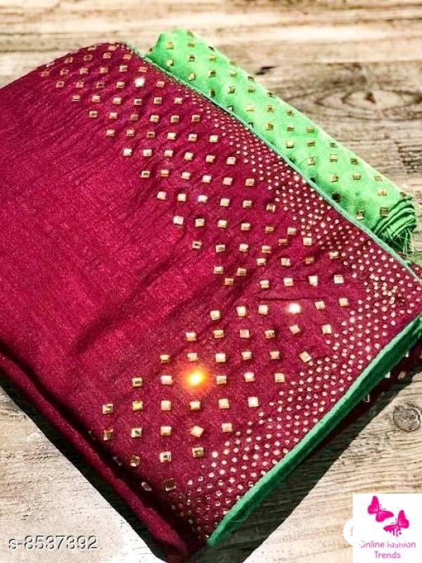 Checkout this hot & latest Sarees
GOLDY VICHITRA SAREE
Saree Fabric: