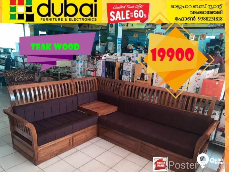 offer furniture and electronics