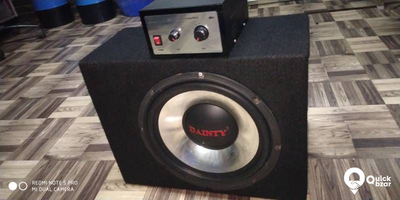 Dainty subwoofer 12 inch top