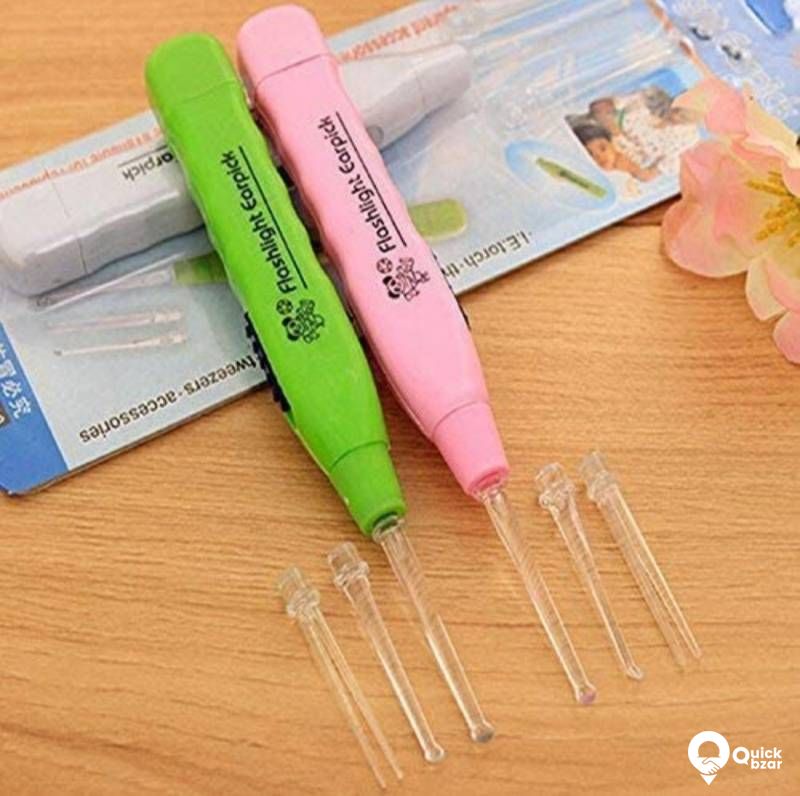 Flash light ear pick 3 എണ്ണം